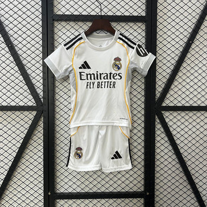 New Conjunto Niño Real Madrid Home 25/26