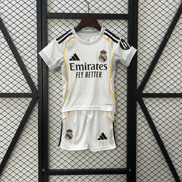 New Conjunto Niño Real Madrid Home 25/26