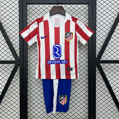 New Conjunto Niño Atlético de Madrid Home 25/26