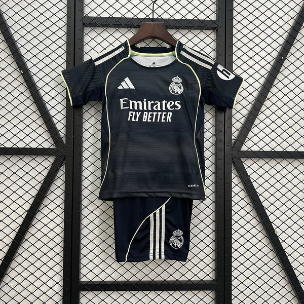 New Conjunto Niño Real Madrid Away 25/26