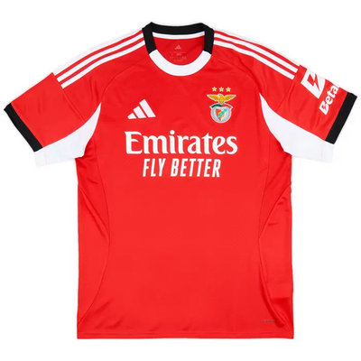 New Benfica Home Shirt 25/26